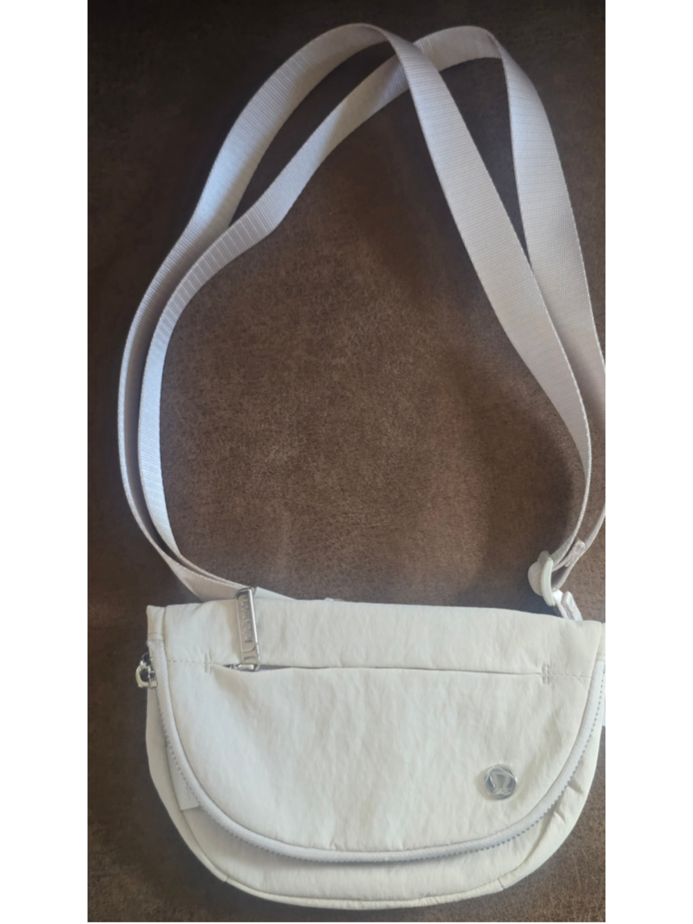 Lululemon All Night Festival Bag Micro 2L White Opal Crossbody